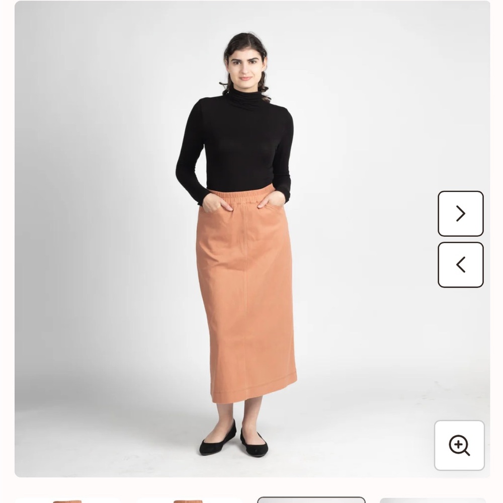 New Creations almond rose skirt